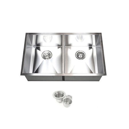 CONTEMPO LIVING 25 in Deep TopMount  DropIn Stainless Steel Bowl Kitchen Sink 16 Gauge FT2522